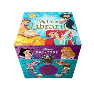 NWOT Disney Princess My Little Library 10pc Book Box Set